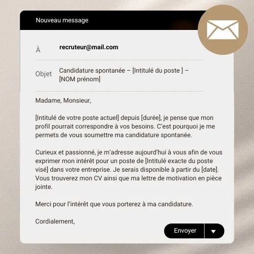 Comment envoyer un mail de candidature vraiment professionnel